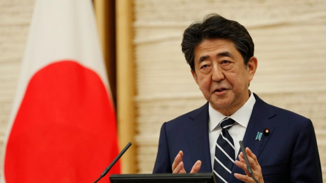 Министър председателят на Япония Шиндзо Абе беше приет днес за преглед