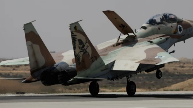 Изтребителите на израелските военновъздушни сили кацнаха за пръв път в