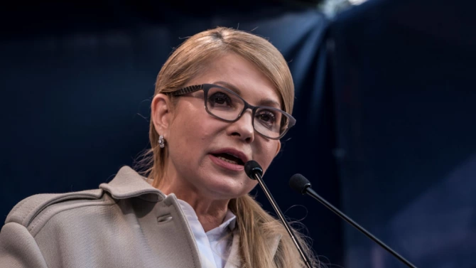 Бившата министър председателка на Украйна и лидерка на партията Баткивщина Юлия
