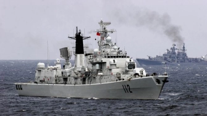 Руските военноморски сили са провели големи военни учения близо до