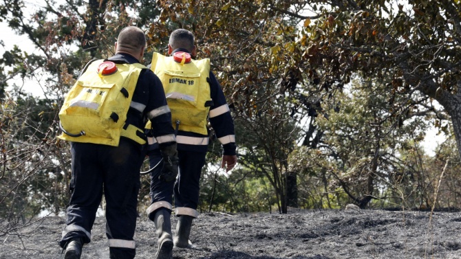 Големият пожар в Сливенско е потушен 