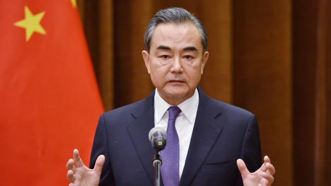 Китайският външен министър Ван И заяви че председателят на чешкия