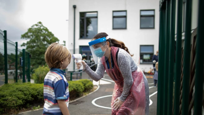 Родители ще протестират срещу носенето на маски в училище Демонстрацията