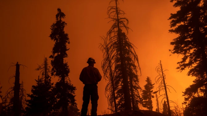 Десетки пожари продължават да бушуват в западната част на САЩ