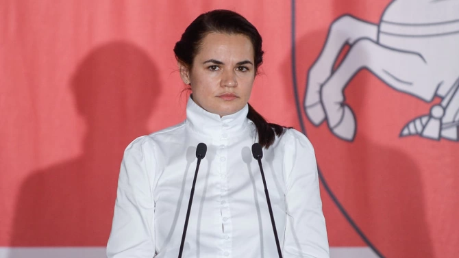 Бившият кандидат за президент на Беларус Светлана Тихановска заяви че