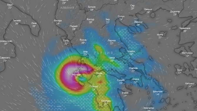 Във връзка със засилването на циклона Янос предупреждаваме българските граждани