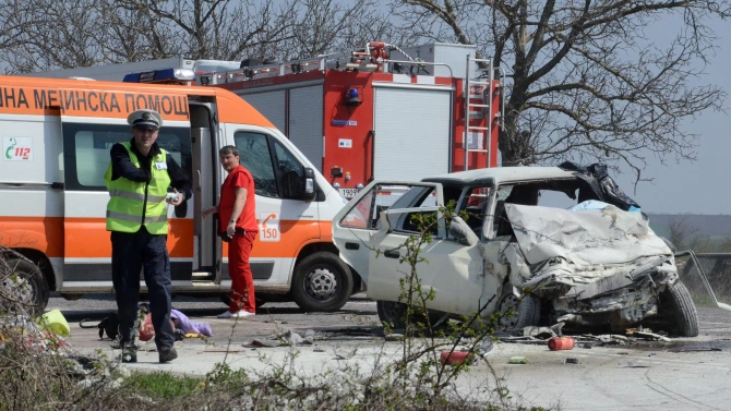 Катастрофа с един загинал е станала на пътя Ловеч