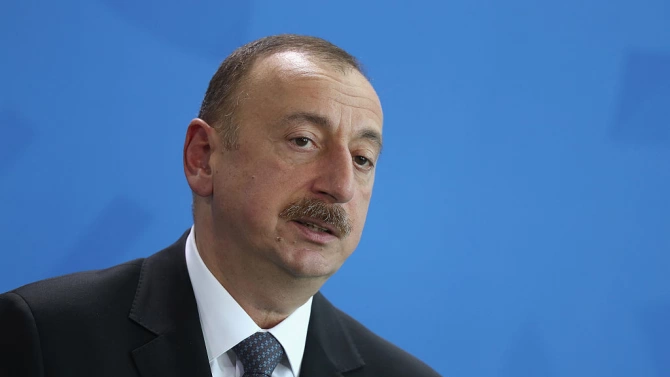 Азербайджанският президент Илхам Алиев опроверга твърденията на Армения за участие