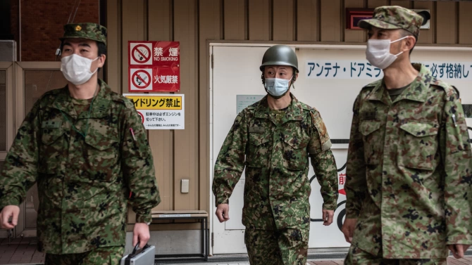 Японското министерство на отбраната информира днес че представя нов рекорден