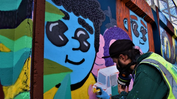 Международната организация по миграция събра за четвърта поредна година графити