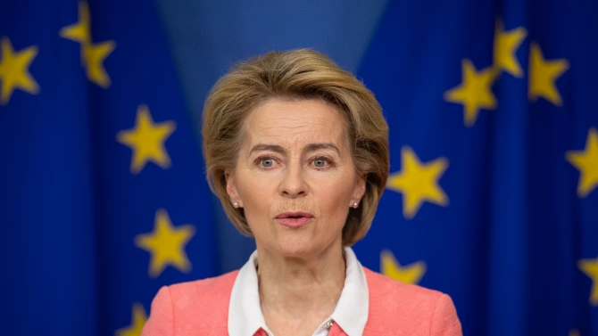 Председателят на Европейската комисия Урсула фон дер ЛайенУрсула фон дер