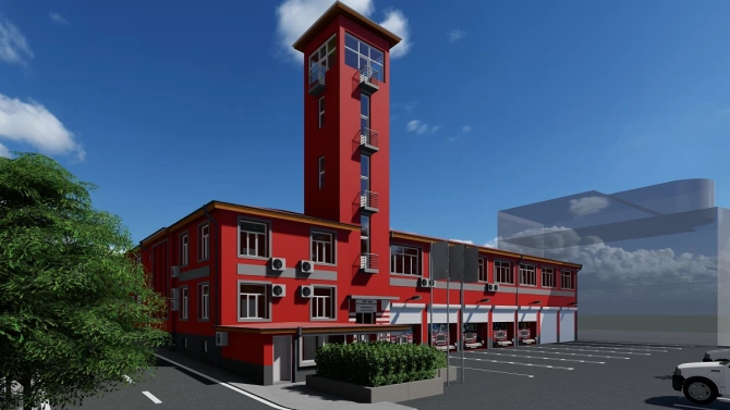 Сградата на бургаската Служба за пожарна безопасност ще претърпи най сериозният
