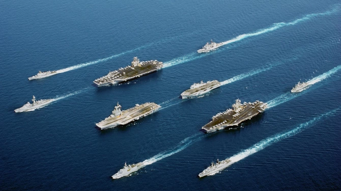 Пак ескалация на напрежението в Егейско море Турция организира военни