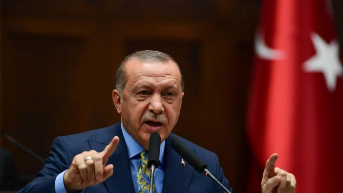 Турският президент Реджеп Тайип Ердоган за втори път в рамките