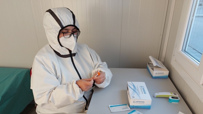 И Александровска болница въведе бърз антигенен тест за коронавирус, с