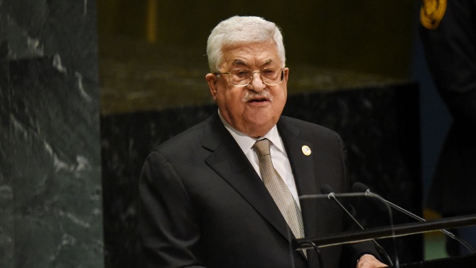 Палестинският президент Махмуд Абас поздрави днес избрания за президент на