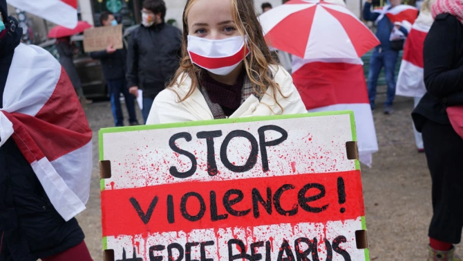 Беларуските власти съобщиха че на вчерашната демонстрация на опозицията са