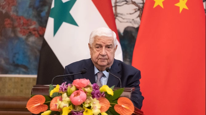 Почина сирийският вицепремиер и министър на външните работи Уалид ал