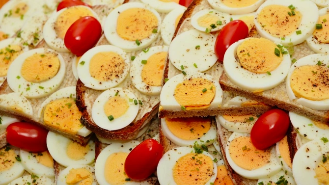Бъркани на очи или варени яйцата са популярно ястие по