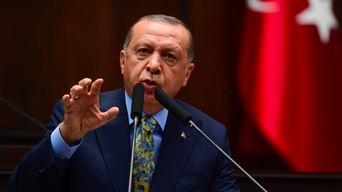 Турският президент Реджеп Тайип Ердоган заяви решимостта на правителството да