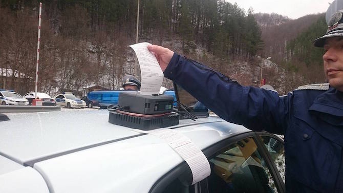 Над 520 санкции са наложили пътните полицаи в Ловешка област