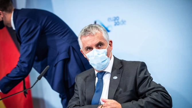Министърът на здравеопазването на Словения Томаж Гантар подаде днес