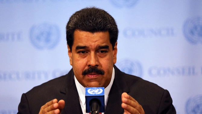 Президенът на Венецуела Николас Мадуро обяви пред местните медии че