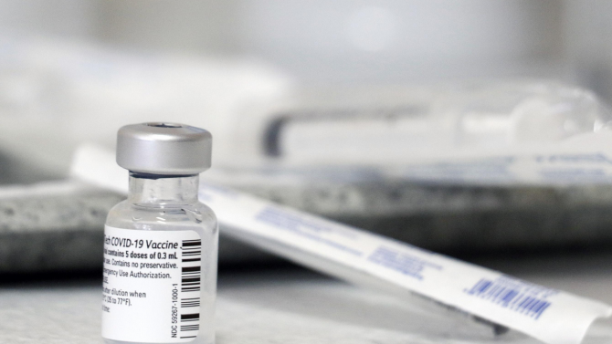  Във Видин през днешния ден сложиха първите ваксини против COVID-19 