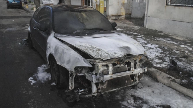 8 коли са изгорели тази нощ в Благоевград съобщава bTV Инцидентът