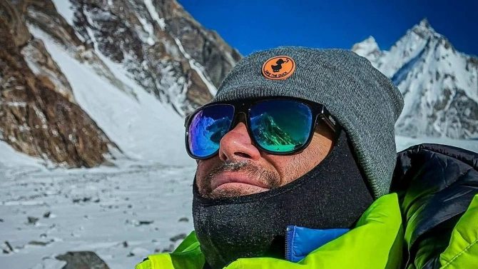 Алпинистът Атанас Скатов който е част от експедиция поставила си