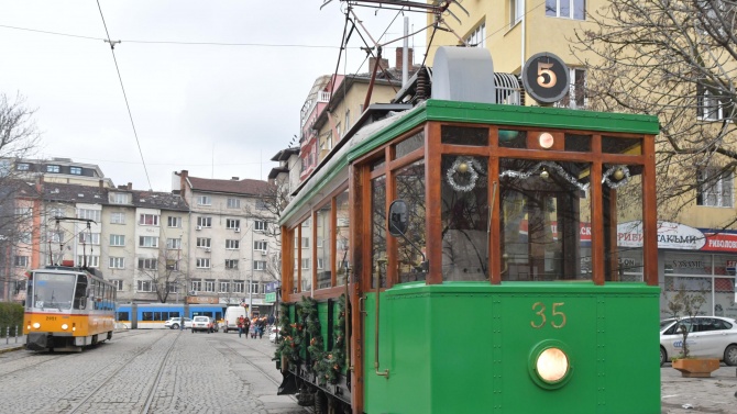 Богата програма по повод 120-годишнината на градския транспорт в София