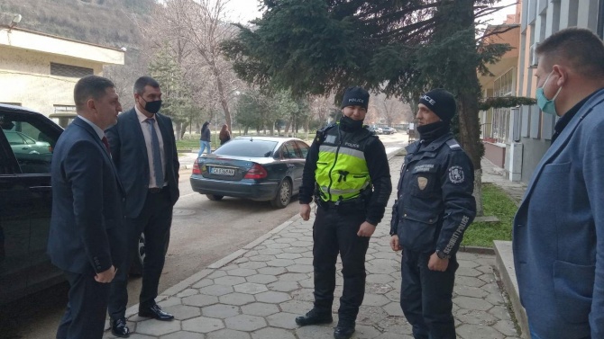 Христо Терзийски посети районните полицейски управления в област Плевен 