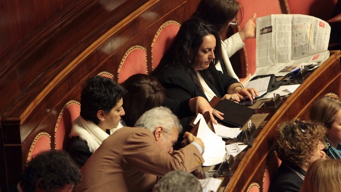 Италианският президент Матарела възложи на председателя на долната парламентарна камара да посредничи за ново правителство