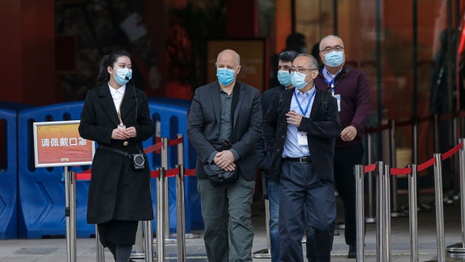 Екипът на Световната здравна организация (СЗО), разследващ произхода на пандемията