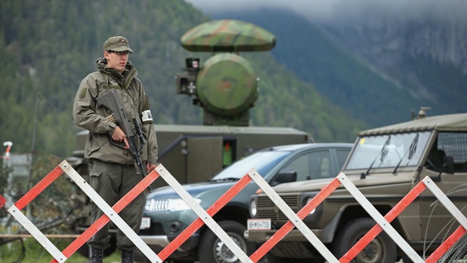  Австрия стяга граничния надзор 