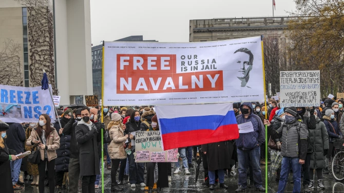 Подновявам призива на ЕС за незабавно освобождаване на Алексей Навални