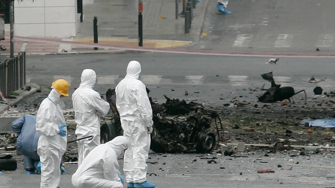 Бомба е гръмнала днес в Атина предаде ТАСС Самоделното взривно