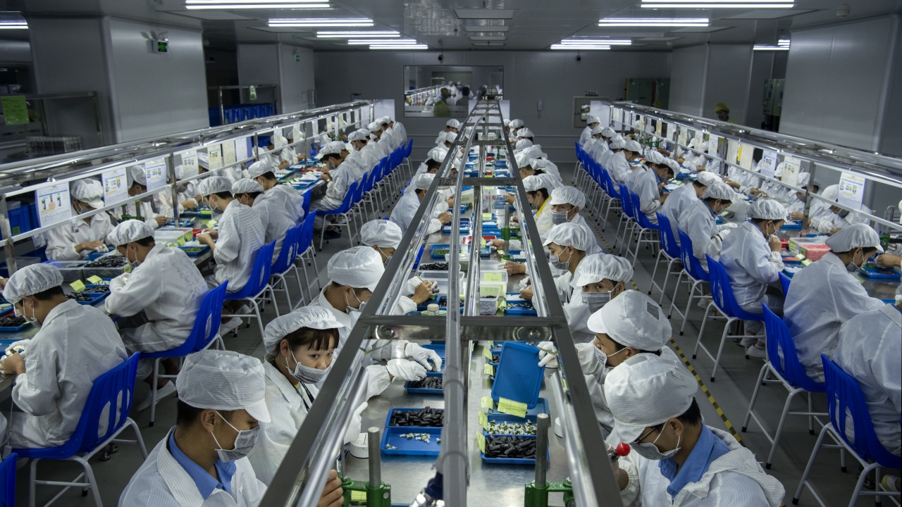 Китайското промишлено производство е нараснало с 35,1 процента на годишна база през януари-февруари