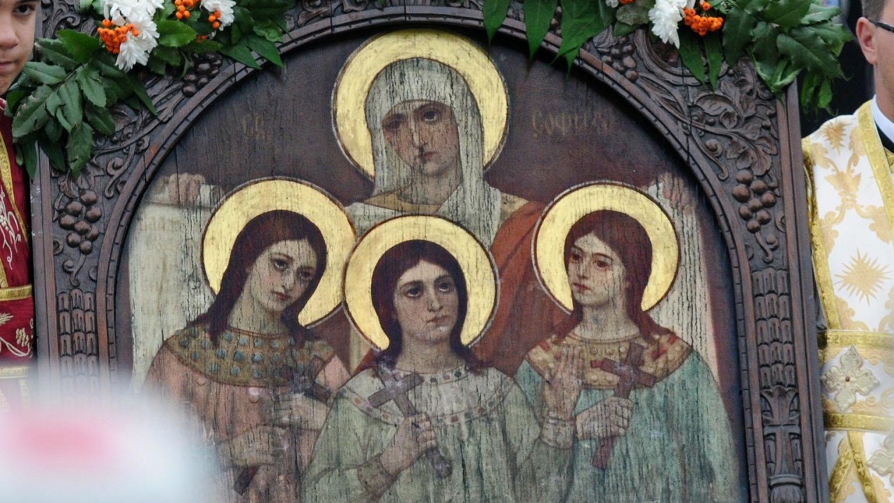 Църквата почита Вяра, Надежда, Любов и майка им София