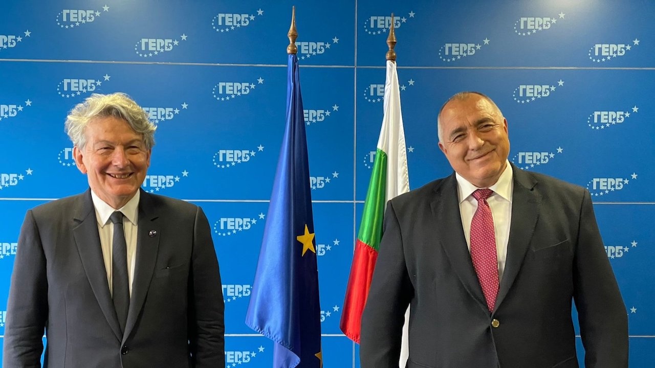 Борисов се срещна с еврокомисар Тиери Бретон