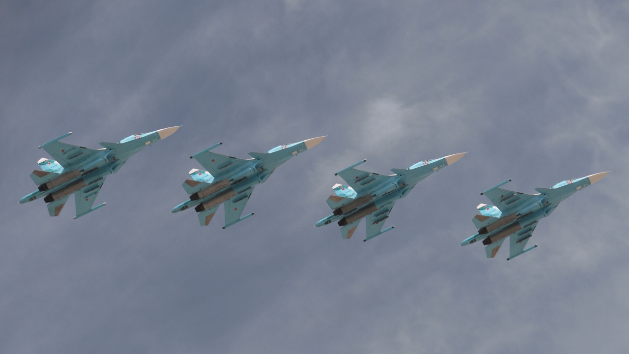 Руски бомбардировачи летят над Беларус