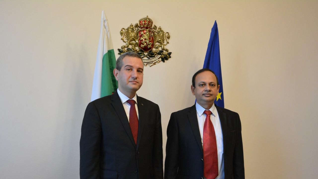 Зам.-министър Иван Кръстев се срещна с посланика на Бангладеш Дауд Али