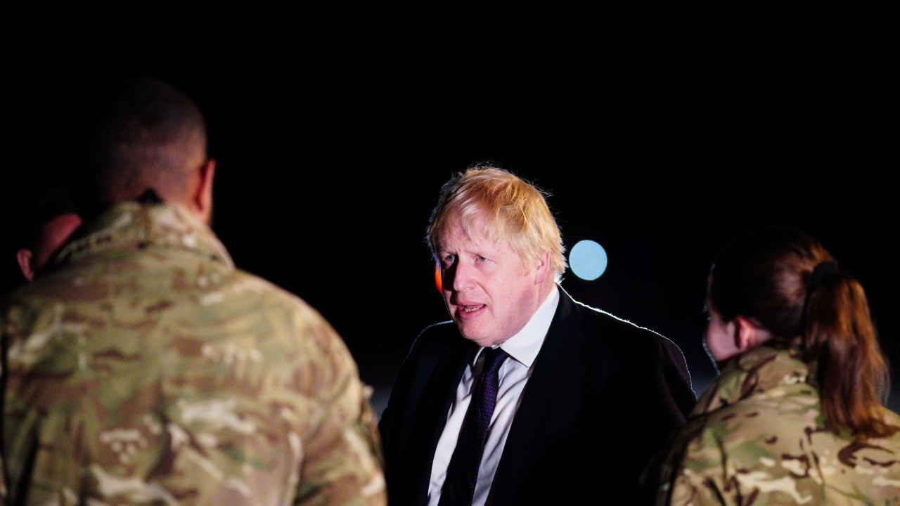 Борис Джонсън обеща на Зеленски повече военна подкрепа