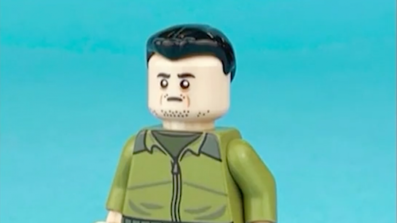 Президентът на Украйна стана човече от Лего