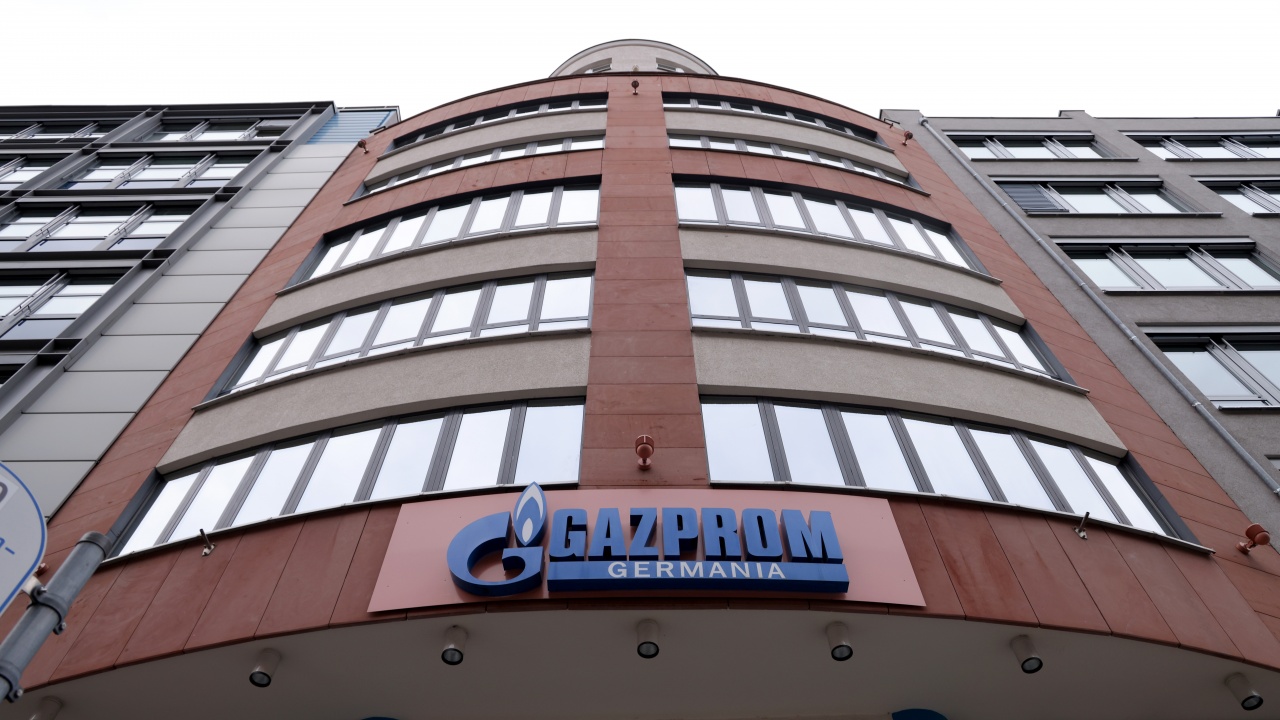 "Газпром" е понижил с 1,3%  добива на газ от началото на годината. Износът е намалял с 26,4 на сто