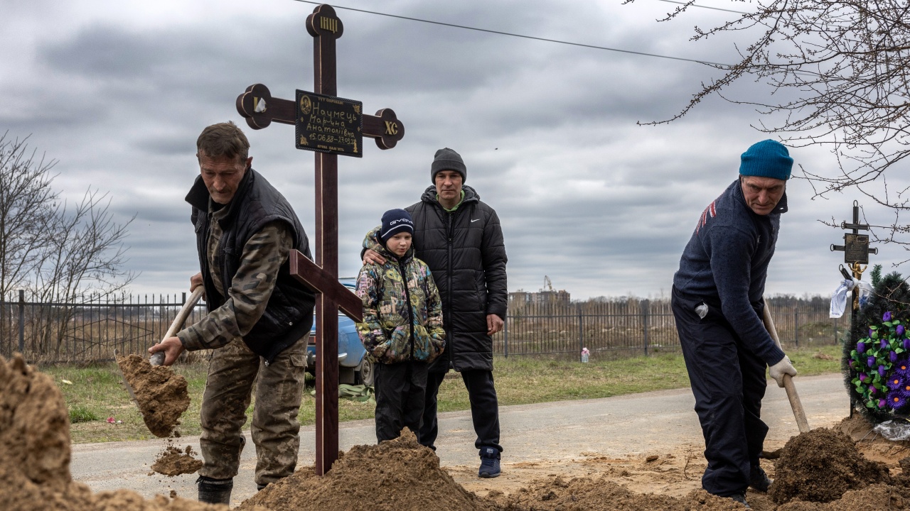 Украйна е установила 8000 случая на предполагаеми военни престъпления от началото на войната