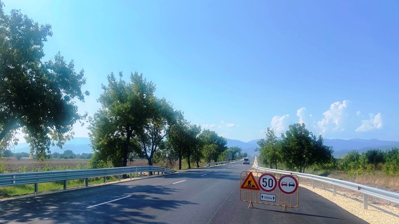 Завърши ремонтът на участъка от „Пещерско“ до „Коматевско шосе“ от Околовръстния път на Пловдив