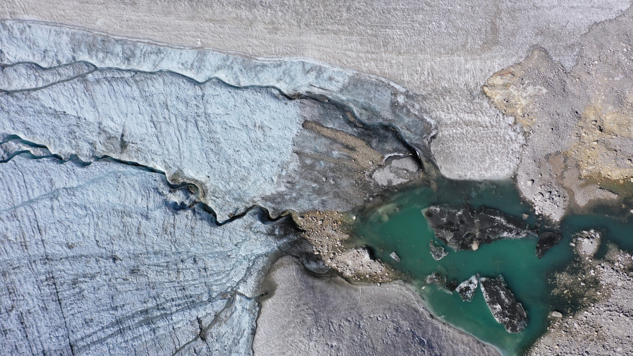 Ледник в Тирол бързо се топи