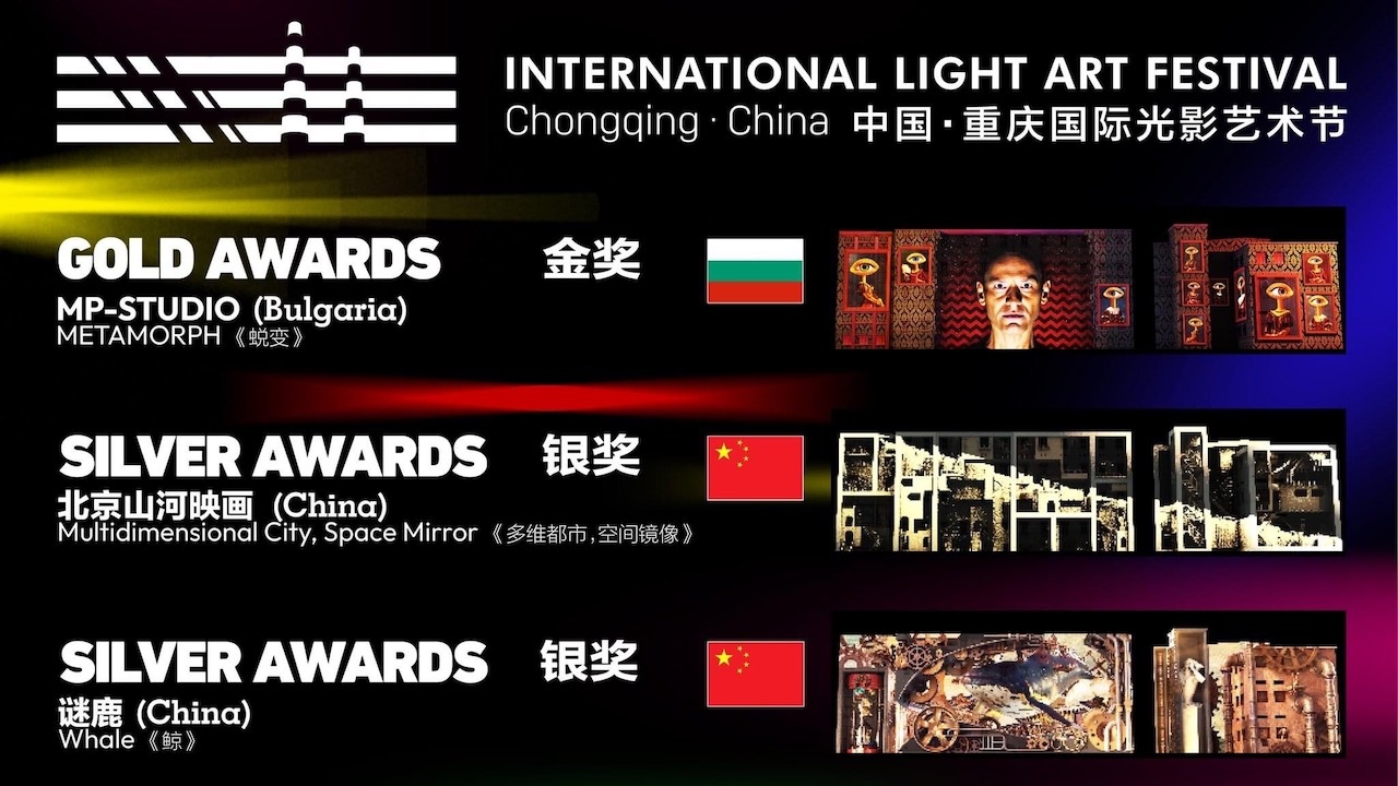Българско шоу взе първо място на международен конкурс за светлинно изкуство в Китай