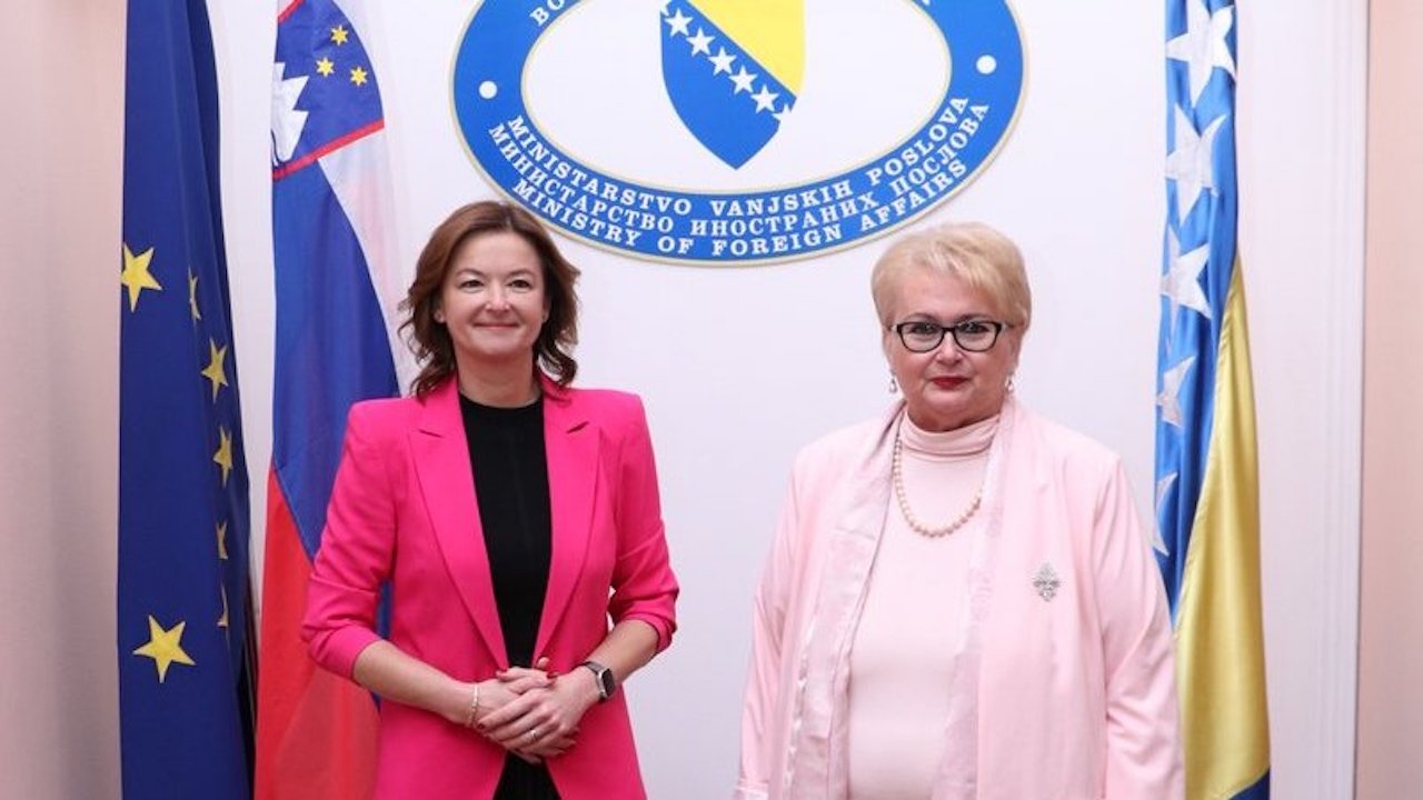 Словения изрази подкрепата си към Босна и Херцеговина за членство в ЕС